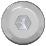 Vidaxl bout 2 pcs zilver m6 x 120 mm staal