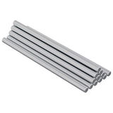 Vidaxl draadstaaf 900 pcs zilver staal