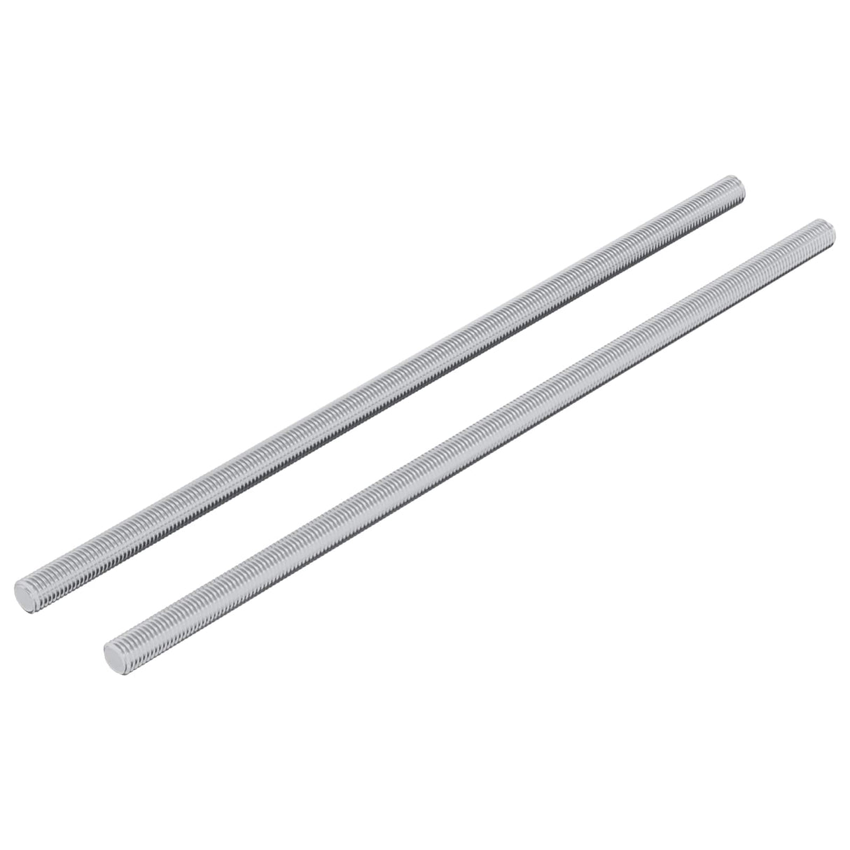 Vidaxl draadstaaf 2 pcs zilver 6 x 170 mm staal