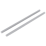 Vidaxl draadstaaf 2 pcs zilver 6 x 170 mm staal