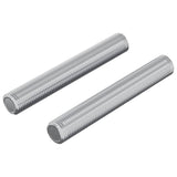 Vidaxl draadstaaf 2 pcs zilver 8 x 55 mm staal