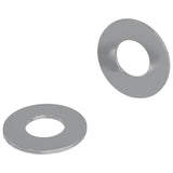 Vidaxl washers 2 pcs zilver 16 x 16 x 1,5 cm ijzer