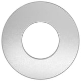 Vidaxl washers 12 pcs zilver 16 x 16 x 1,5 cm ijzer