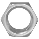 Vidaxl zeshoekige moeren 12 pcs zilver m6 ijzer