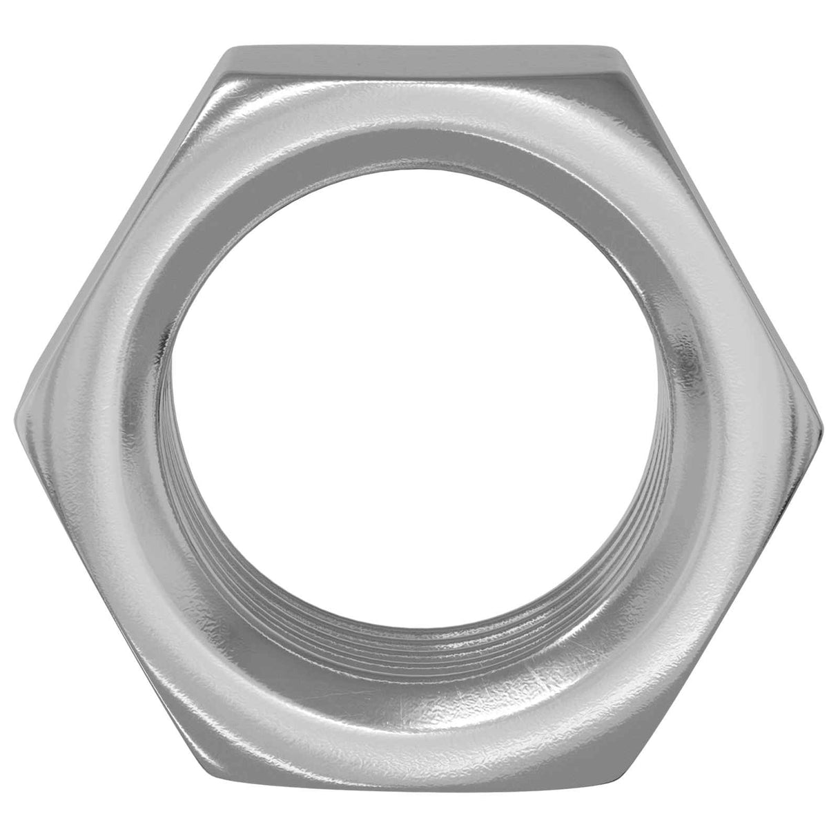 Vidaxl zeshoekige moeren 23377 pcs zilver ijzer