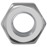 Vidaxl zeshoekige moeren 2 pcs zilver m8 ijzer