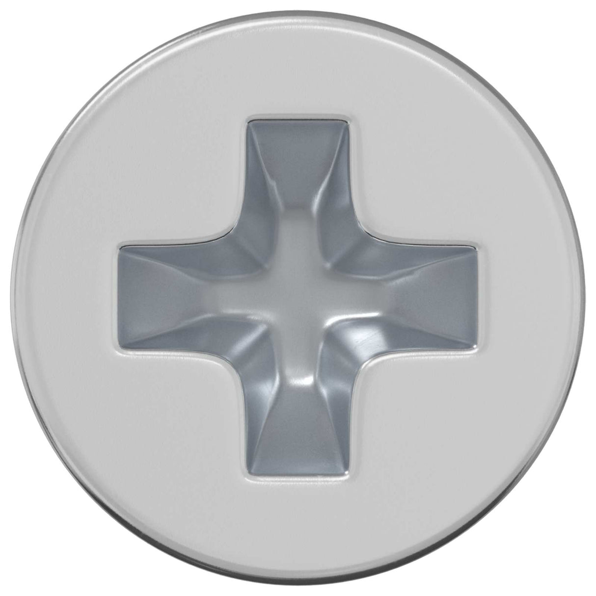 Vidaxl verzonken schroeven 2 pcs zilver m4 x 6 mm staal