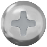 Vidaxl bout 13636 pcs zilver m4 x 16 mm staal