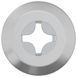 Vidaxl slotmoer 2 pcs nikkel m6 x 15 mm staal