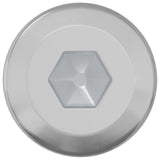 Vidaxl slotschroef effen 4865 pcs zilver staal