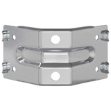 Vidaxl beugel 2 pcs verzinkt 106 x 55 x 1,5mm staal