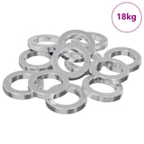 Vidaxl veer washer 15929 pcs wit ijzer