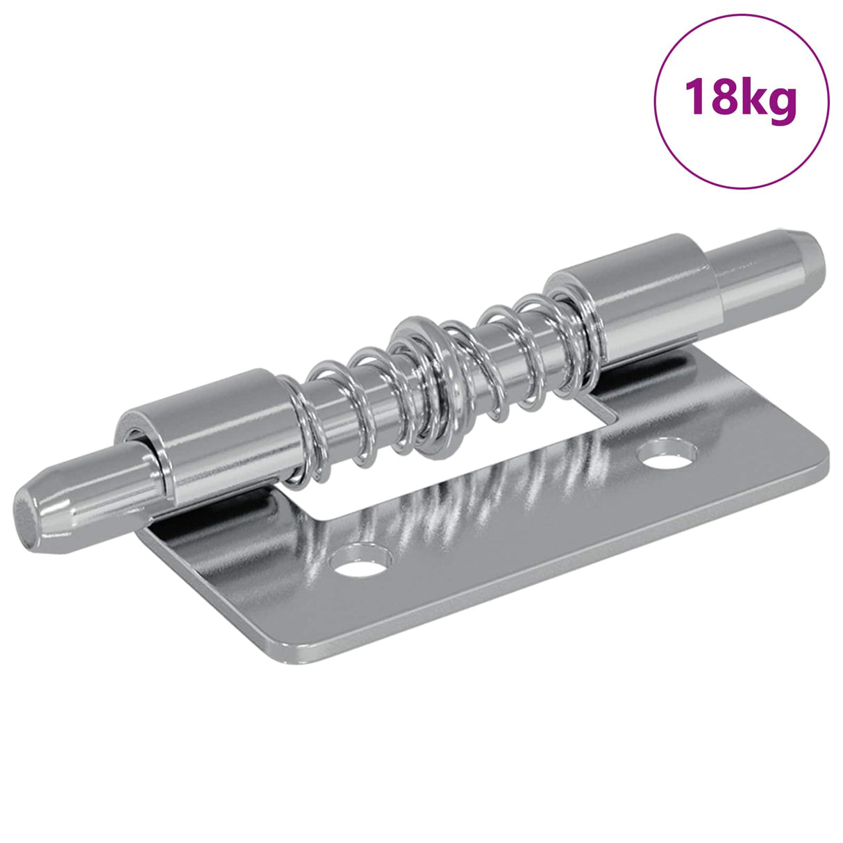 Vidaxl latch 1800 pcs zilver 46 x 17 x 1,2 mm staal