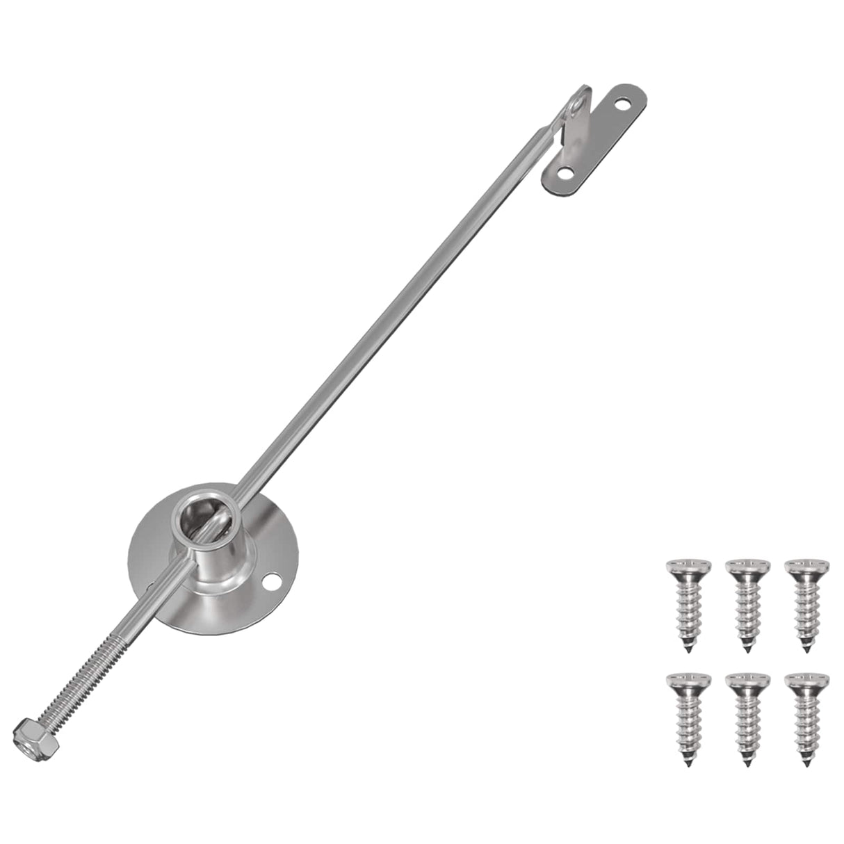 Vidaxl gasveer 439 pcs zilver ijzer
