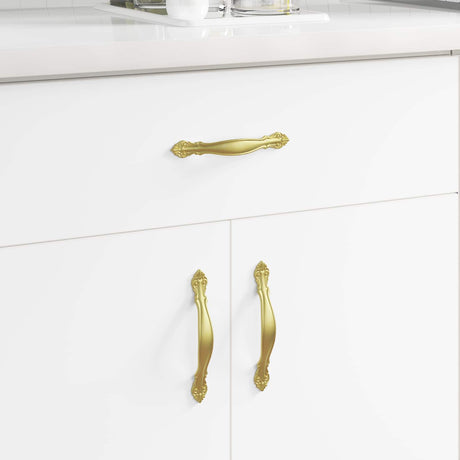 Vidaxl handvat 2 st goud 143 x 19,2 x 20 mm zinklegering