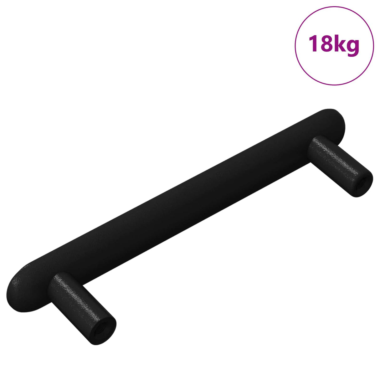 Vidaxl kasthandgreep 474 pcs zwart 121 x 16.6 x 28.3 mm ijzer