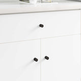 Vidaxl kastknoppen 968 pcs zwart ijzer