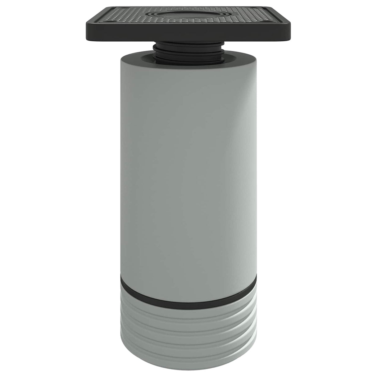 Vidaxl meubelpoten verstelbaar 2 pcs wit 64 x 64 x 100 mm pp