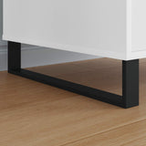 Vidaxl meubelpoten 12 pcs zwart 481 x 40,5 x 100 mm ijzer