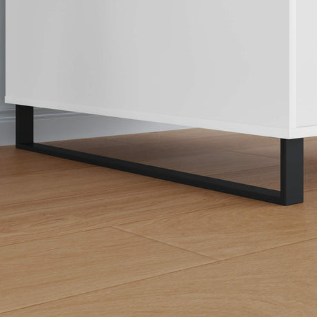 Vidaxl meubelpoten 12 st zwart 796 x 40,5 x 100 mm ijzer