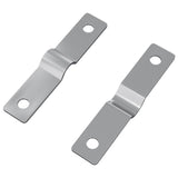 Vidaxl strijkplaat 2 pcs zilver 50 x 10 x 1,2 mm ijzer