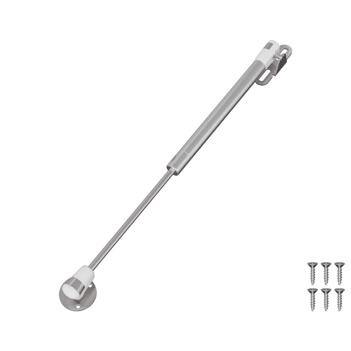 Vidaxl hydraulische gasveer 12 pcs zilver 280 x 17 x 16 mm