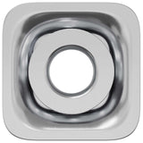 Vidaxl draadbuis invoeg 12 pcs zwart en zilver 15,8 x 15,8 x 22,5 mm
