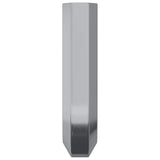 Vidaxl zeskantsleutel 12 pcs zilver 32 x 86 mm staal