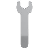 Vidaxl schroefsleutel 1593 pcs zilver 13 mm ijzer