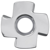 Vidaxl gestanste t-moer 12 pcs zilver m6 mm staal