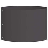 Vidaxl plantenring zwart 30 x 30 x 20 cm koudgewalst staal