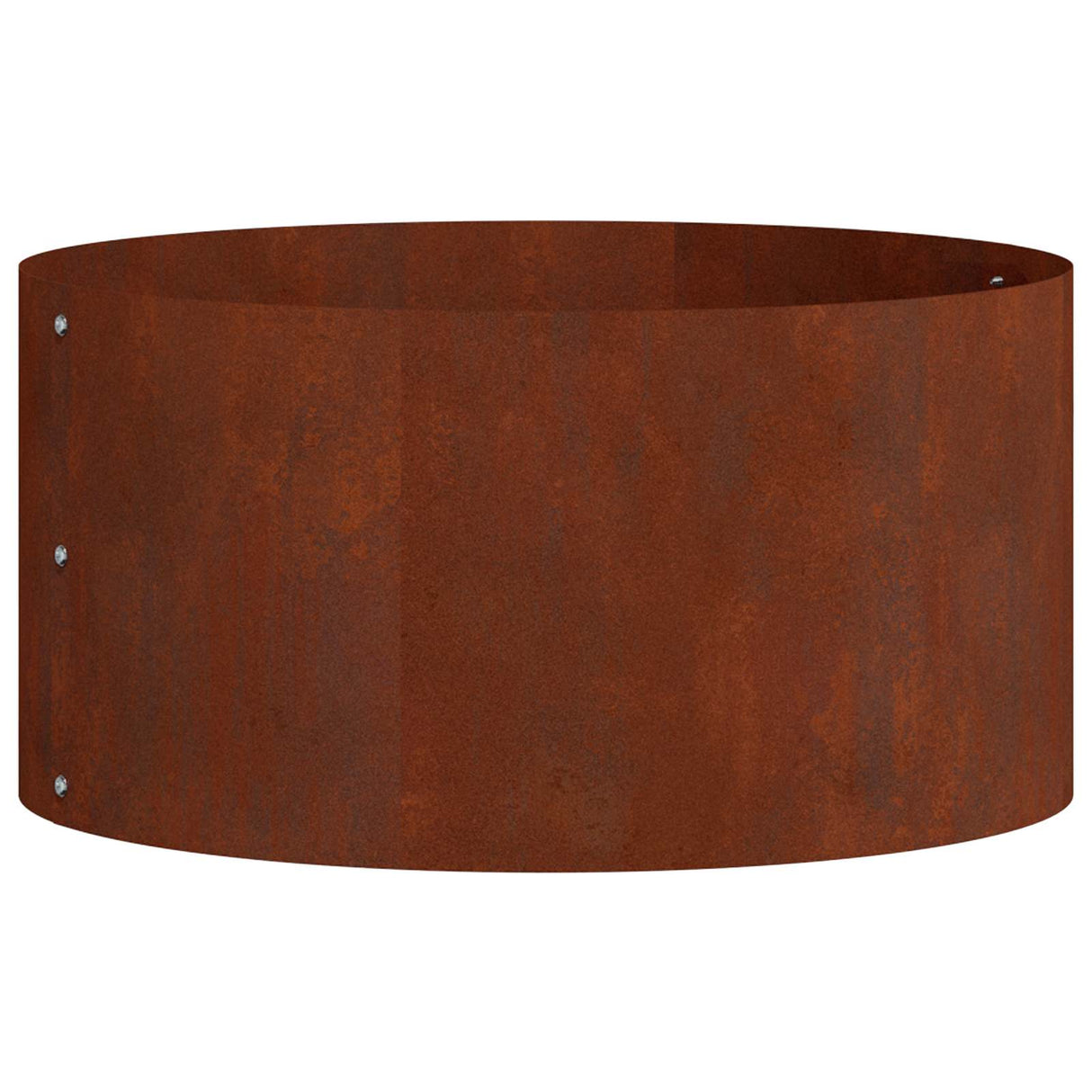 Vidaxl plantenring bruin 40 x 40 x 20 cm cortenstaal