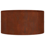 Vidaxl plantenring 5 pcs bruin 40 x 40 x 20 cm cortenstaal
