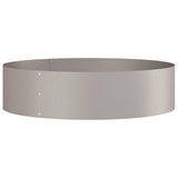 Vidaxl plantenring bruin 80 x 80 x 20 cm cortenstaal