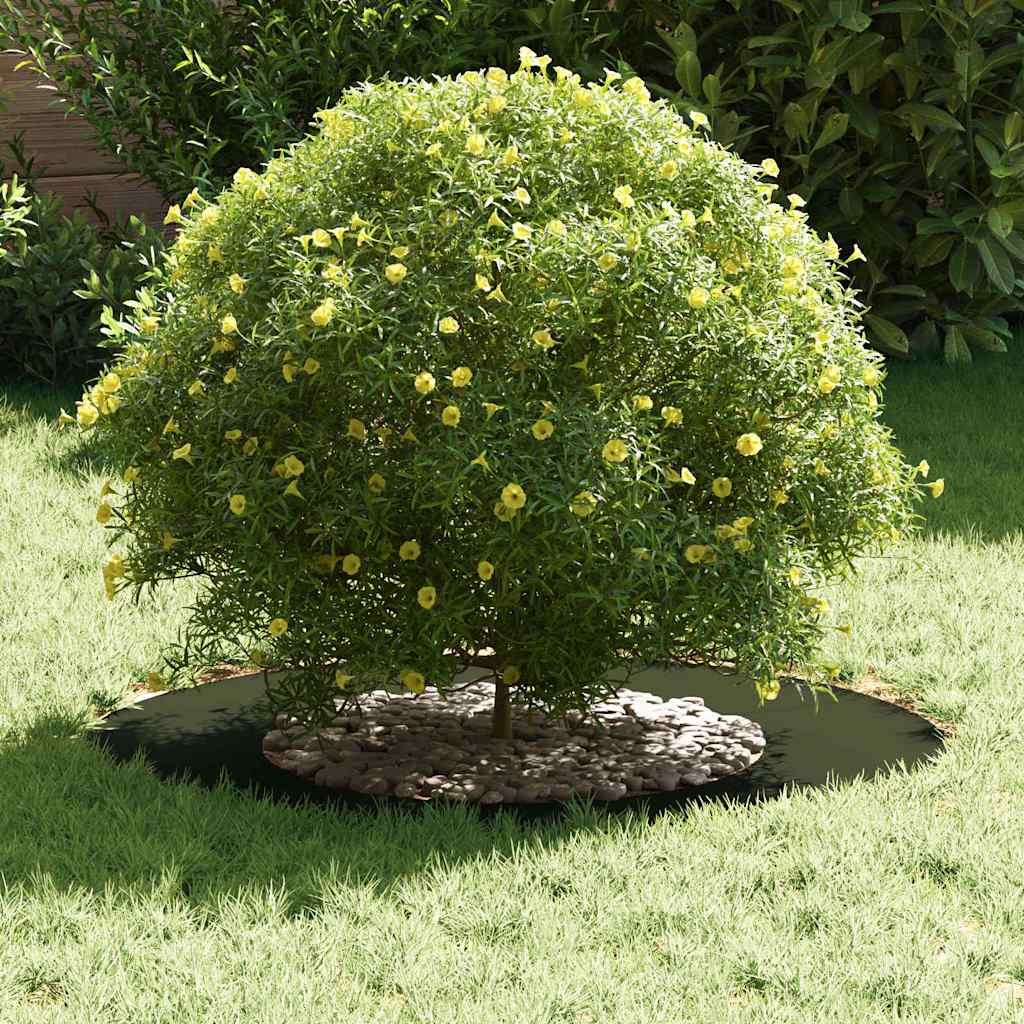 Vidaxl boomring olijf groen ø40 70 cm koudgewalst staal