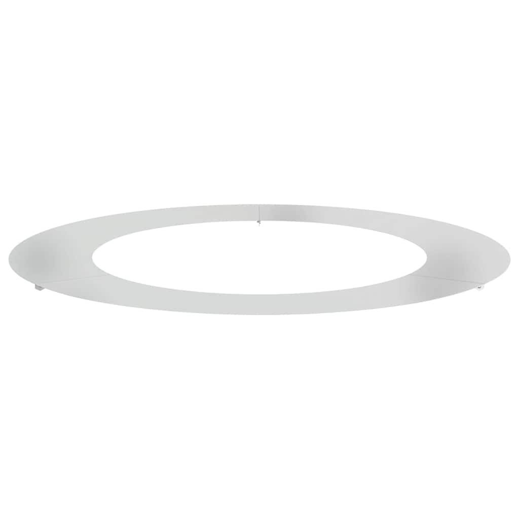 Vidaxl geschikt voor platte boomring zilver ø60 90 cm