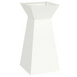 Vidaxl pilaar plantenbak wit 35 x 35 x 73 cm