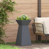 Vidaxl pilaar plantenbak 2 pcs antraciet 35 x 35 x 73 cm