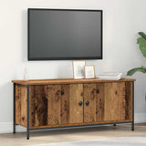 Vidaxl tv-kast 100 x 35 x 45 cm oud hout bewerkt hout