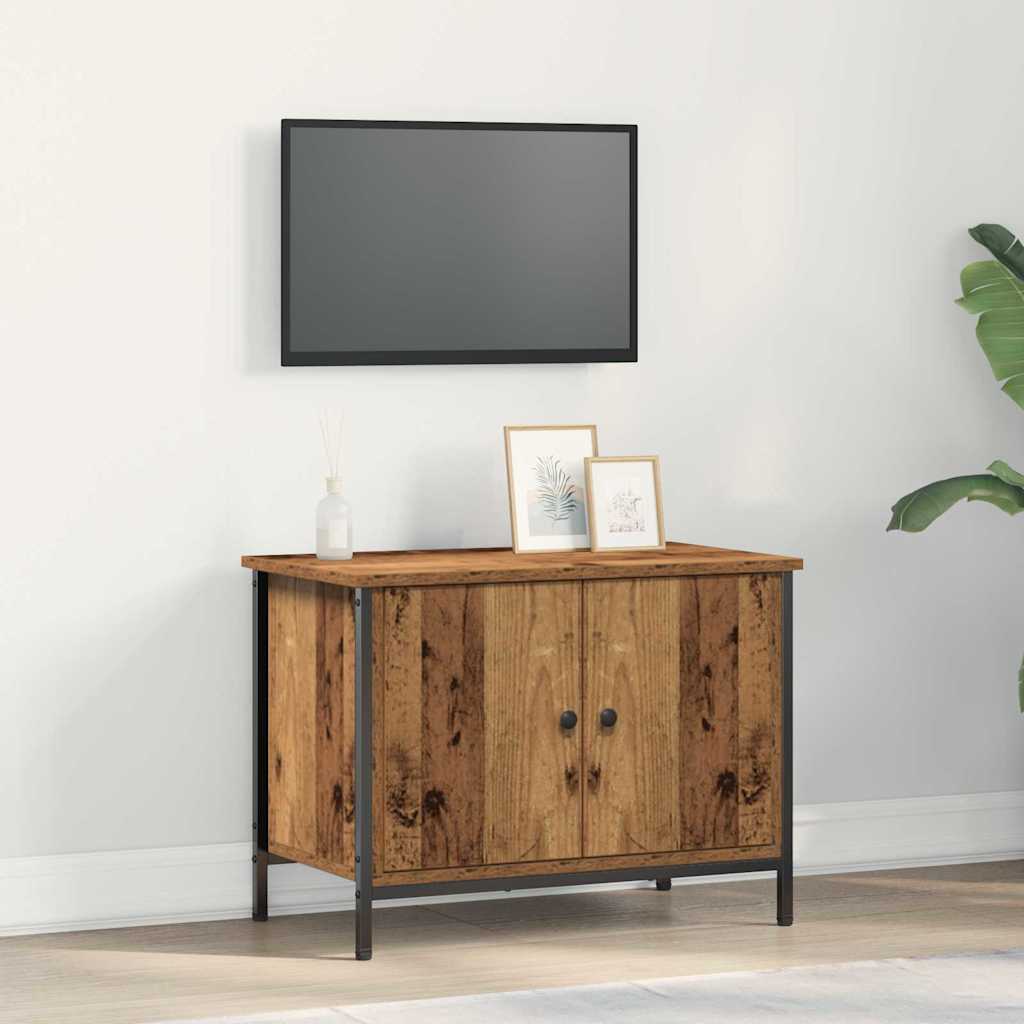 Vidaxl tv-kast 60 x 35 x 45 cm oud hout bewerkt hout
