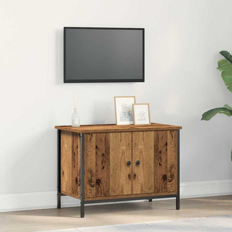 Vidaxl tv-kast 60 x 35 x 45 cm oud hout bewerkt hout