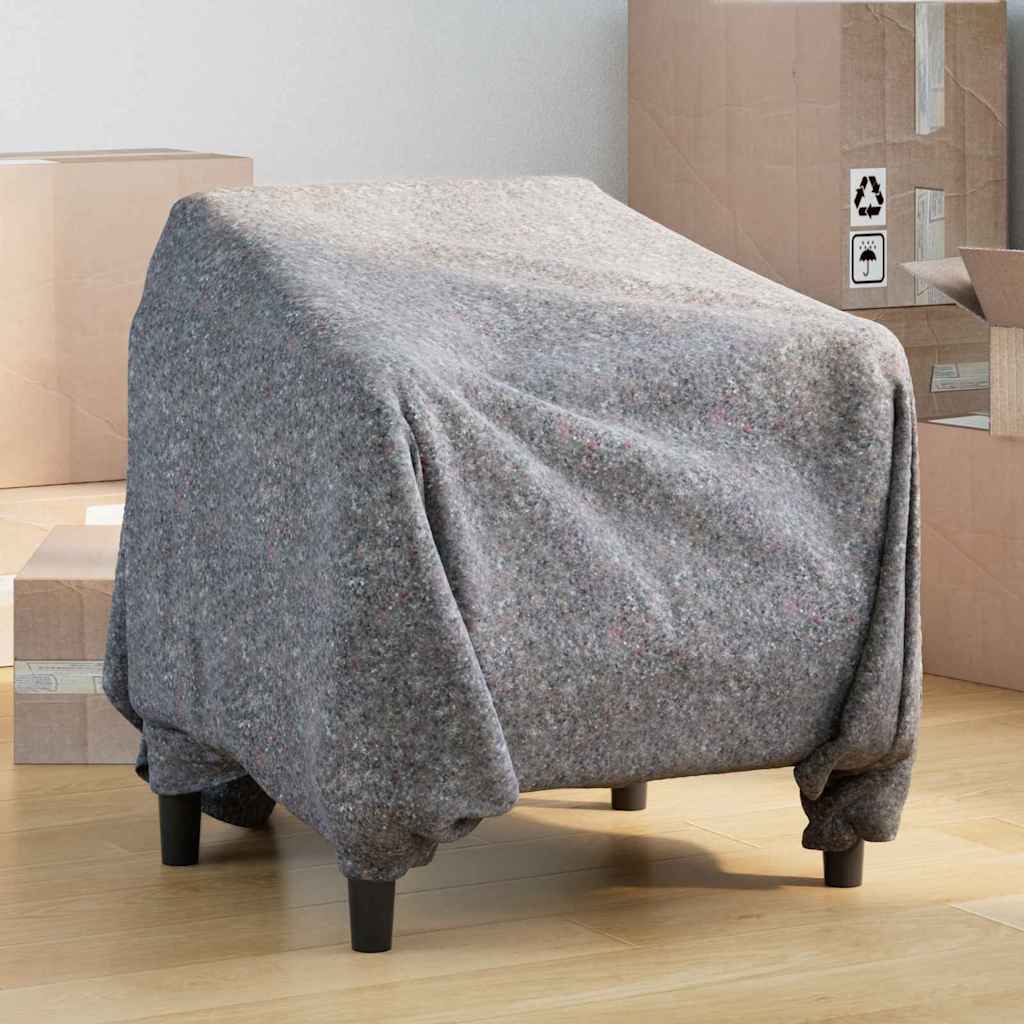 Vidaxl verhuisdekens 25 pcs grijs 150 x 200 cm stof