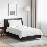 Vidaxl dekbed met kussen 2 pcs wit microvezel