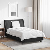 Vidaxl dekbed met kussen 2 pcs wit microvezel