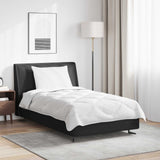 Vidaxl dekbed met kussen 2 pcs wit microvezel