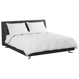 Vidaxl winter dekbed met kussen 3 pcs wit donsveertjes