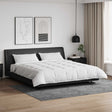 Vidaxl dekbed set met kussen 3 st wit donsveertjes