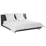 Vidaxl zomer dekbed met kussen 3 pcs wit microfibre