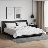 Vidaxl dekbed met kussen 3 pcs wit microfibre