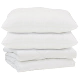 Vidaxl dekbed met kussen 3 pcs wit microfibre